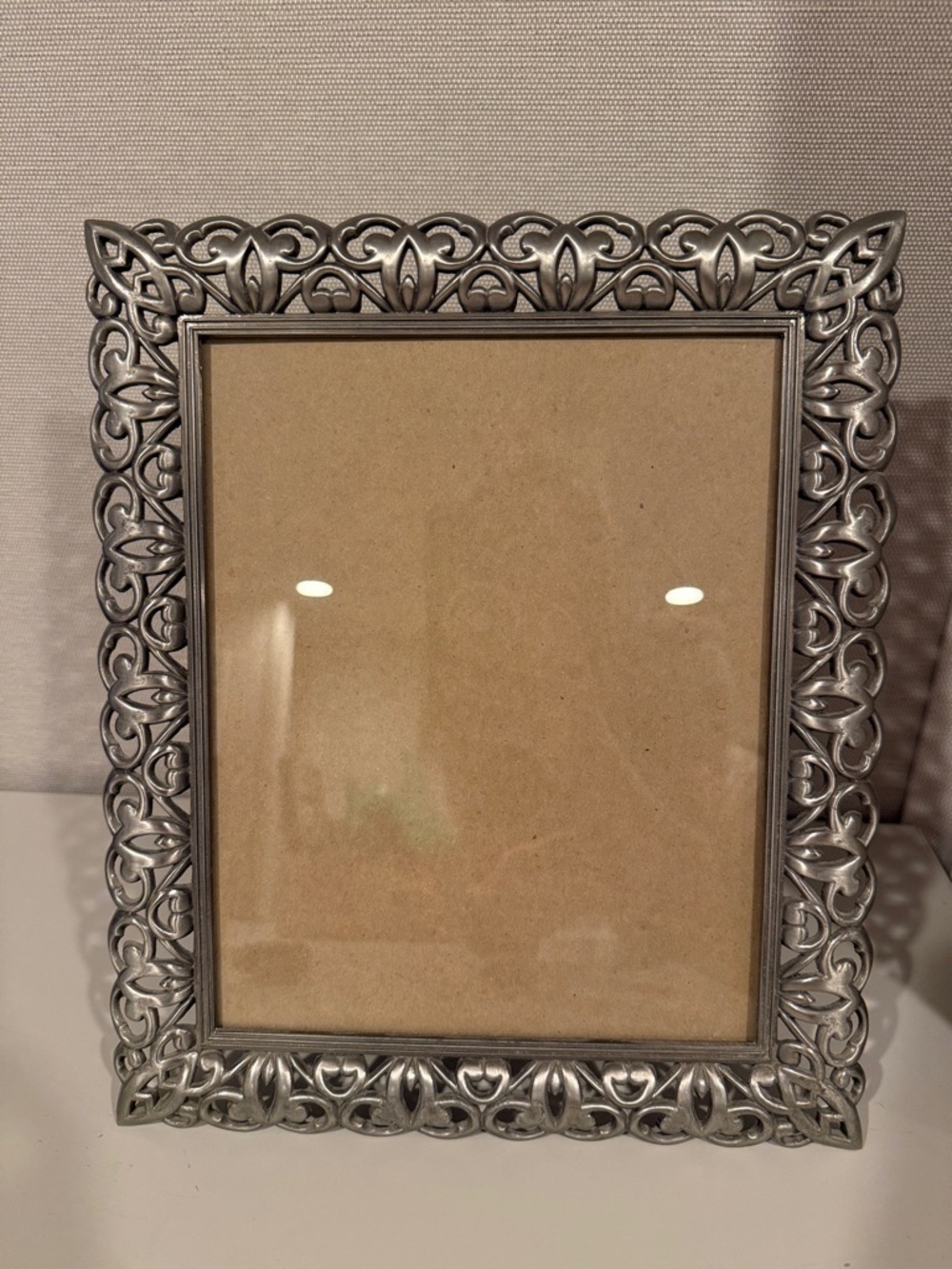 Silver Ornate Decorative Photo Frame -